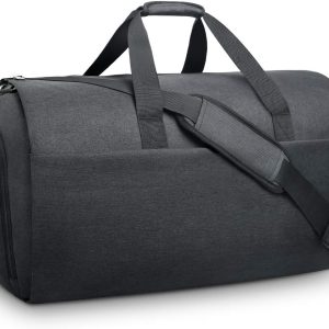 Garment Bags Convertible Suit Travel Bag with Shoes Compartment Waterproof Large Carry on Duffel Bags Garment Weekender Bag for Men Women